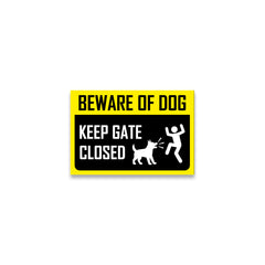 Attention: Fierce Dogs Protect This Property