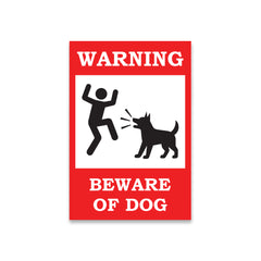 Fluffy but Fierce: Beware of the Dog