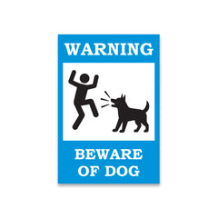 Fluffy but Fierce: Beware of the Dog