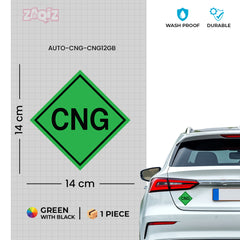 CNG On Board – Safety Marking Sticker