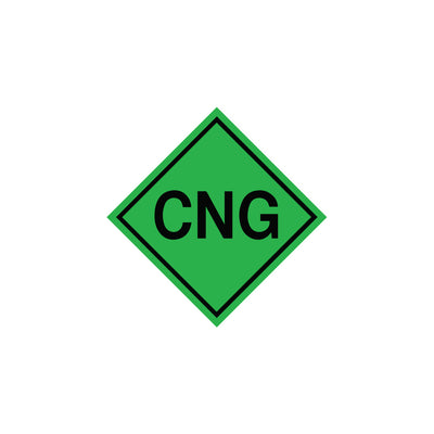 CNG On Board – Safety Marking Sticker