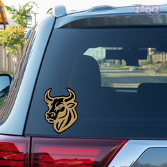 Furious Bull Wall Sticker – Peel and Stick Design