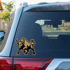 Tribal Bull Head Decal – Waterproof for Bikes