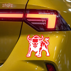 Bull Face Vinyl Decal for Rear Window
