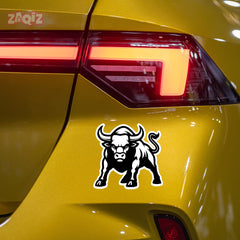 Bull Face Vinyl Decal for Rear Window