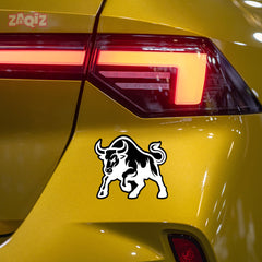 Tribal Bull Head Decal – Waterproof for Bikes