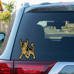 Car Bonnet Bull Sticker – Bold and Striking Shape