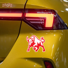 Tribal Bull Head Decal – Waterproof for Bikes