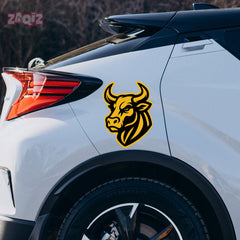 Furious Bull Wall Sticker – Peel and Stick Design