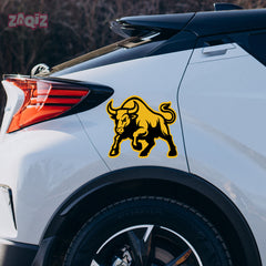Tribal Bull Head Decal – Waterproof for Bikes