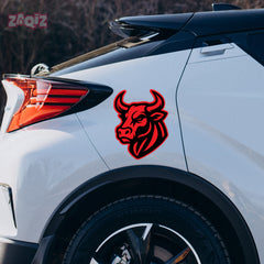 Furious Bull Wall Sticker – Peel and Stick Design