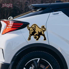 Tribal Bull Head Decal – Waterproof for Bikes