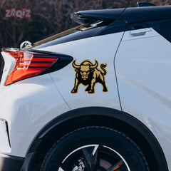 Bull Face Vinyl Decal for Rear Window