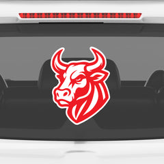 Furious Bull Wall Sticker – Peel and Stick Design
