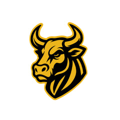 Furious Bull Wall Sticker – Peel and Stick Design