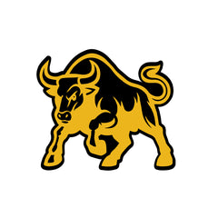 Tribal Bull Head Decal – Waterproof for Bikes