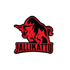 Angry Bull Head Sticker for Car and Bike