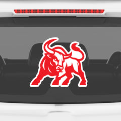 Bull Horn Logo Sticker – Aggressive Look Design