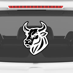 Furious Bull Wall Sticker – Peel and Stick Design