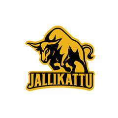 Angry Bull Head Sticker for Car and Bike