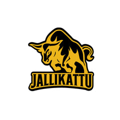 Angry Bull Head Sticker for Car and Bike