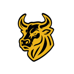 Furious Bull Wall Sticker – Peel and Stick Design