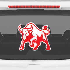 Tribal Bull Head Decal – Waterproof for Bikes