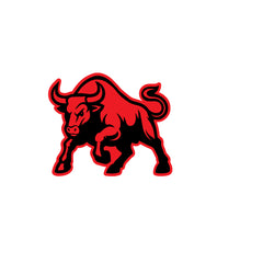 Tribal Bull Head Decal – Waterproof for Bikes