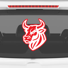 Furious Bull Wall Sticker – Peel and Stick Design