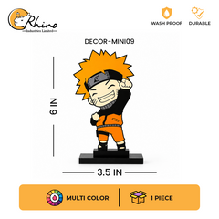 Naruto Uzumaki Chibi Anime Caricature Acrylic Desk Decor Stand