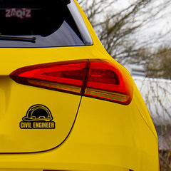 Civil Engineer at Work Vehicle Safety Sign