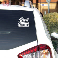 Engineer Life Sticker for Civil Professionals