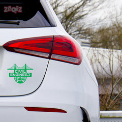 Road Awareness Civil Engineer Decal