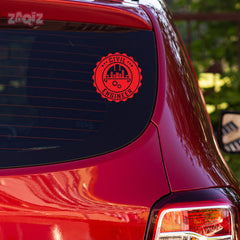 Elegant Civil Engineer Sticker for SUVs