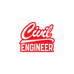 Engineer Life Sticker for Civil Professionals