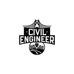 Civil Engineer on Duty Car Sign