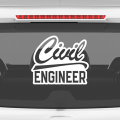 Engineer Life Sticker for Civil Professionals