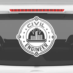 Civil Engineer Awareness Tag for Drivers