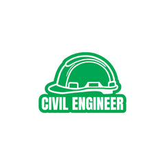 Civil Engineer at Work Vehicle Safety Sign