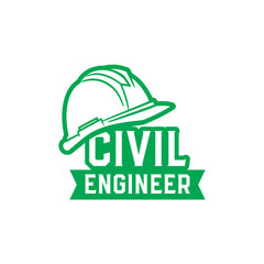 Road Safe Civil Engineer Decal for Vehicles