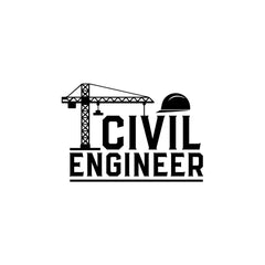 Proud Civil Engineer on Board Sticker