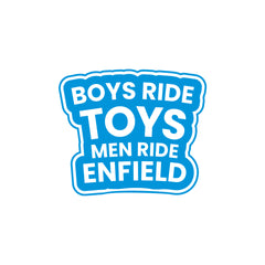 Bold Royal Enfield Nameplate Sticker
