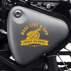 Bold Design Royal Enfield Shield Sticker