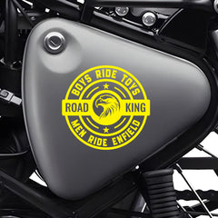 Elegant Royal Enfield Decal for Riders