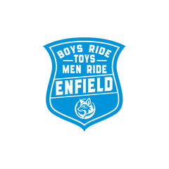 Iconic Royal Enfield Adventure Emblem Decal