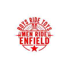 Custom Design Royal Enfield Sticker