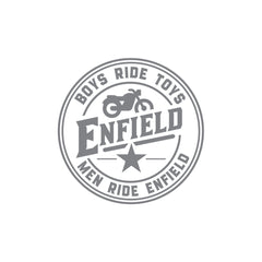 Stylish Royal Enfield Bike Emblem Decal