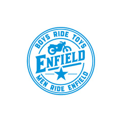 Stylish Royal Enfield Bike Emblem Decal