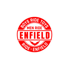 Bold Royal Enfield Emblem Sticker