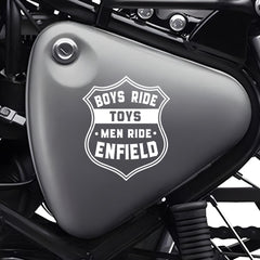 Classic Ride Royal Enfield Bike Sticker